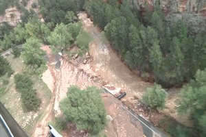 Jamestown, Colorado Aerial Evacuation