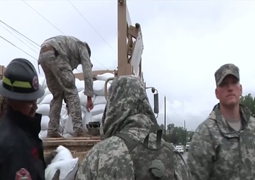 Colorado Guard Sandbag Operations