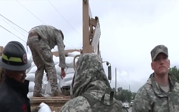 Colorado Guard Sandbag Operations