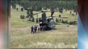 Hagel Praises National Guard Flood Response in Colorado