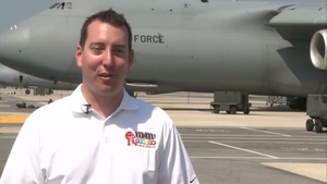 Air Force Report: NASCAR Driver Visits Airmen