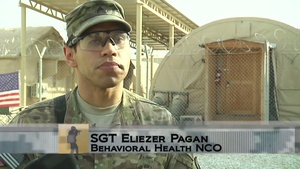 Soldiers Update: Bagram Suicide Prevention