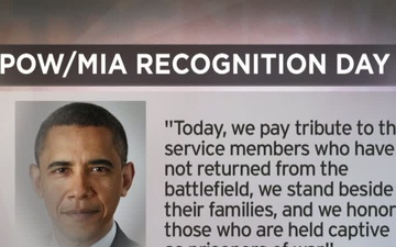 Obama Proclaims POW/MIA Recognition Day
