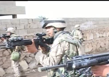 Marines take Fallujah from enemy hands during Operation Al Fajr, Operation Phantom Fury - BROLL package