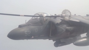 AV-8B Harrier Aerial Refueling