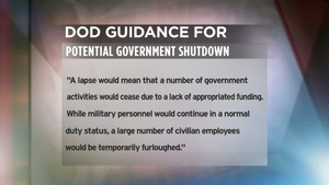 DoD Issues Guidance on Possible Government Shutdown