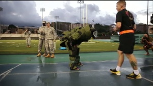 Soldier Breaks Bomb Suit Run Record