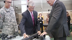 SecArmy Visits, Touts, Challenges Watervliet Arsenal