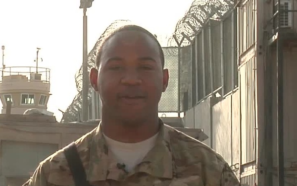 Task Force Lifeliner Football Shout-Out: PFC Dwayne Johnson