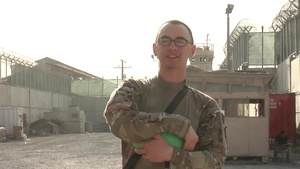 Task Force Lifeliner Football Shout-Out: SGT Brendon Crook