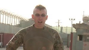 Task Force Lifeliner Football Shout-Out: SGT Chris Smallwood