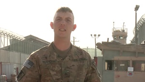 Task Force Lifeliner Football Shout-Out: SGT David Berridge