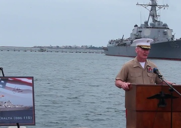 Three Navy Destroyers Named