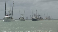Mexican Fishing Fleet Departs Brownsville Port