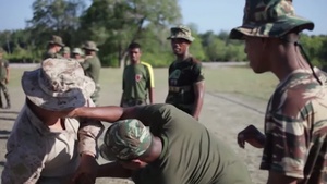 Marines Conduct MCMAP Class