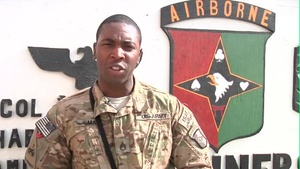 SSG Jeremy Small Carolina Panthers Shout Out