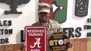 MAJ Natasha Clarke Sports Shout Out