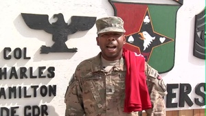 SGT Cody Chambers University of Alabama Shout Out