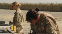 Bagram Airfield Airmen Perform Vehicle Inspections for Retrograde (Broadcast Edit)