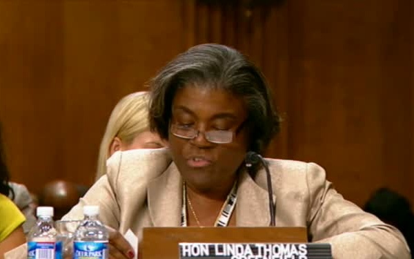Assistant Secretary Linda Thomas-Greenfield Testifies Before the Senate Foreign Relations Subcommittee on African Affairs
