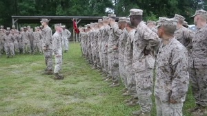 Field Medical Training Bn. Shielding Ceremony