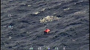 Coast Guard, Good Samaritans Rescue 5 Mariners From Life Raft in Bering Sea, Alaska