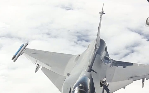 Czech Aerial Refueling B-Roll, Split Audio