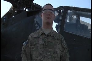 1st CAB Soldiers Send shout-outs to Family and Friends From Kandahar Airfield
