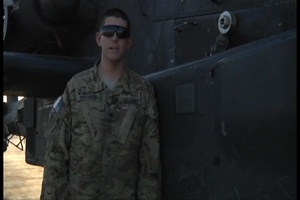 1st CAB Soldiers Send Shout-outs to Family and Friends From Kandahar Airfield