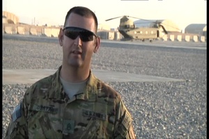 1st CAB Soldiers Send Shout-outs to Family and Friends From Kandahar Airfield