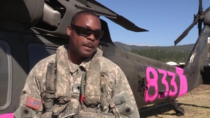 Job of a Crew Chief Fighting Rim Fire Near Yosemite