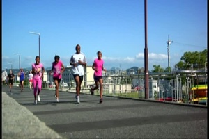Residents Show Support for Breast Cancer Awareness