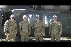 Kansas State University Shout-outs from FOB Apache, Afghanistan