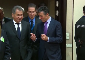 NATO-Russia Council, Defence Ministers Meeting, 23 October 2013 - (B-Roll)