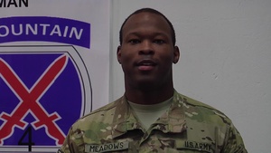 2nd Lt. Jamar Meadows