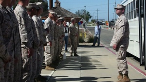 Marines Welcomed Home from Afghanistan After Supporting Georgians