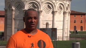 Soldiers Run to Italy's Most Famous Tower