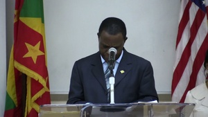 scgrenada30 - Grenadian Prime Minister speech