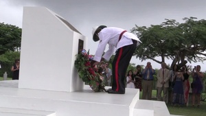 scgrenada30 - Wreath Laying at the National Memorial