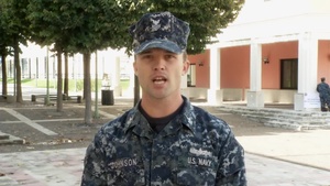Petty Officer 1st Class  Johnson