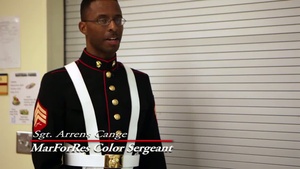Marines Teach New Orleans-Area Cub Scouts Flag Etiquette