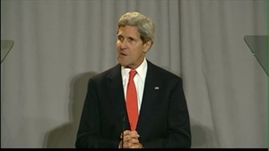 Secretary of State John Kerry at the Ploughshares Fund Gala
