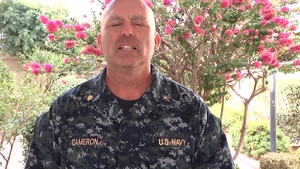 Lt.Cmdr. Alan Cameron