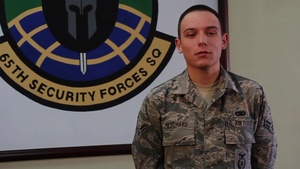 Airman 1st Class Chance Peschard