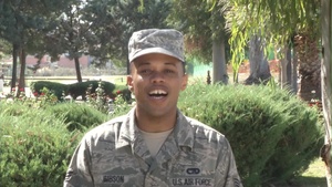 Senior Airman Derrick Gibson
