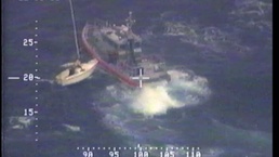 Coast Guard Saves 4 From Severe Weather 24 miles off Matagorda Bay