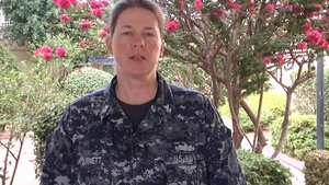 Petty Officer 1st Class CLAUDIA BURNETT