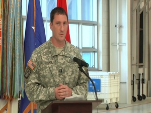 G Company Deployment Ceremony