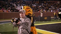 Guardsmen Swear in at Mizzou Football game