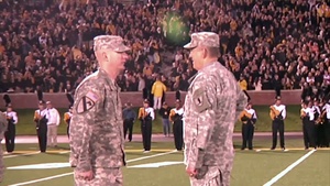 Recruit Swearing In Highlights Halftime Show